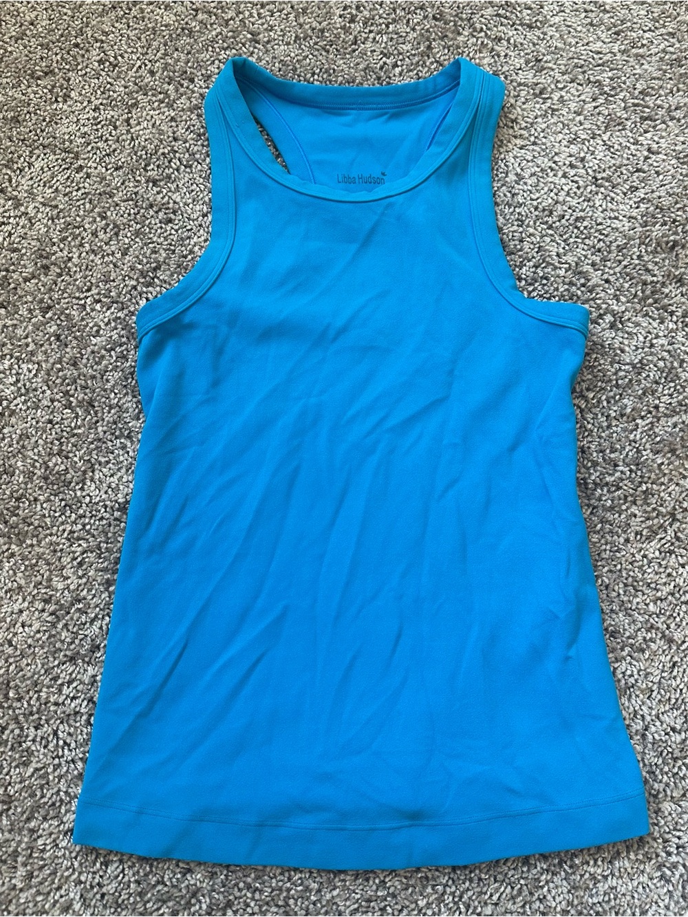 lululemon athletica Bright Blue Racerback Tank Top